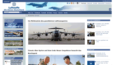 Desktop Screenshot of luftwaffe.de