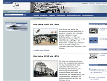 Tablet Screenshot of geschichte.luftwaffe.de
